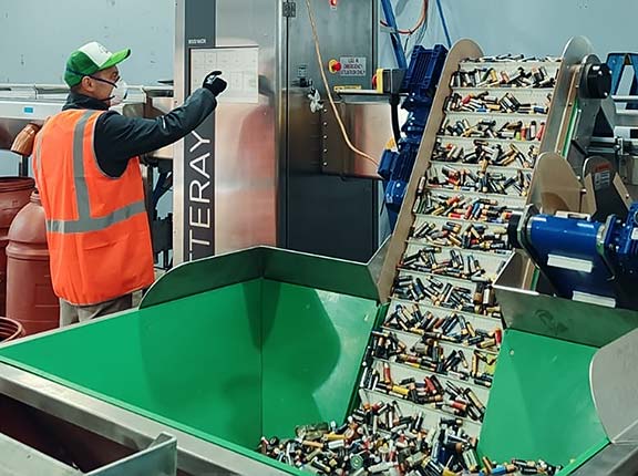 LINEV Systems UK - Protecting Environment with Battery Sorting