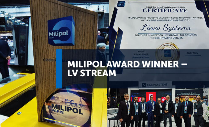 LINEV Systems Wins Innovation Award at Milipol Paris 2025