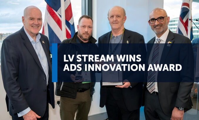 LV STREAM Wins ADS Innovation Award